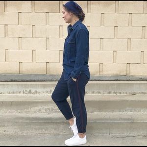 Denim tunic